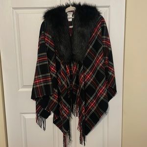 J crew Fur collar Shaw